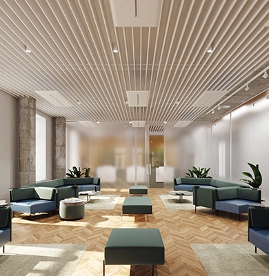 Progettazione e Arredo Sala d'Attesa