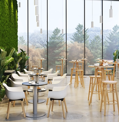 Progettazione e Arredo Area Break per welcome