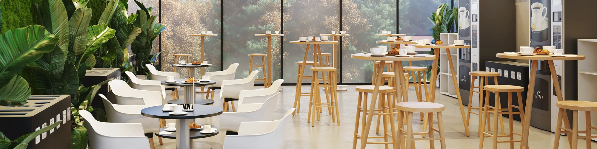 Progettazione e Arredo Area Break per welcome
