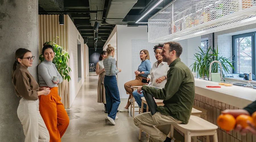 L'evoluzione delle aree break in ufficio
