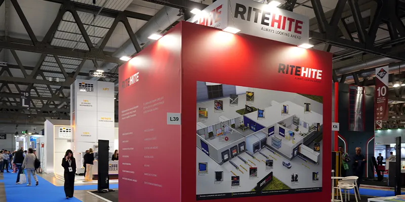 Stand fieristico Rite Hite